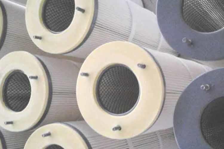 風機除塵濾筒堵塞機率小、可多次清洗，能夠達到濾筒多次循環(huán)使用，間接節(jié)省了公司的開支，節(jié)約了能源