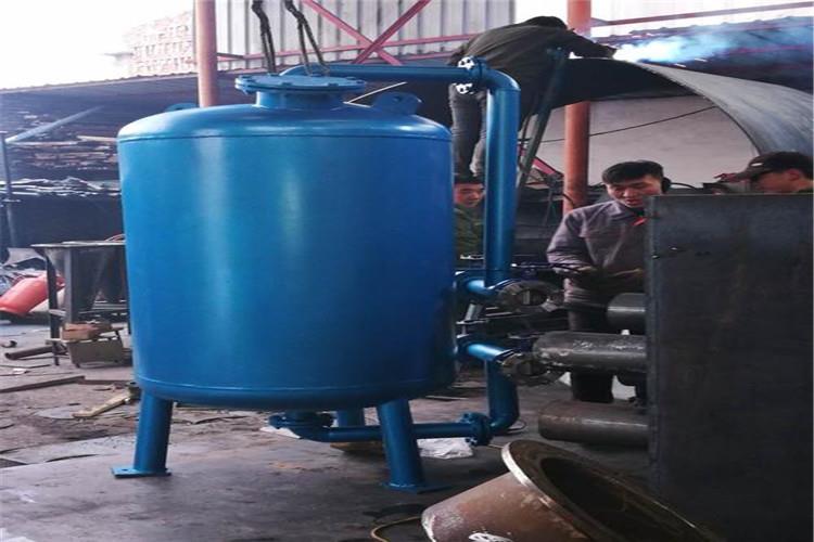 開機時先打開相應的反洗閥，反洗至水質合格后再開啟進出水閥(排氣閥排氣完畢立即關閉)，投入運行