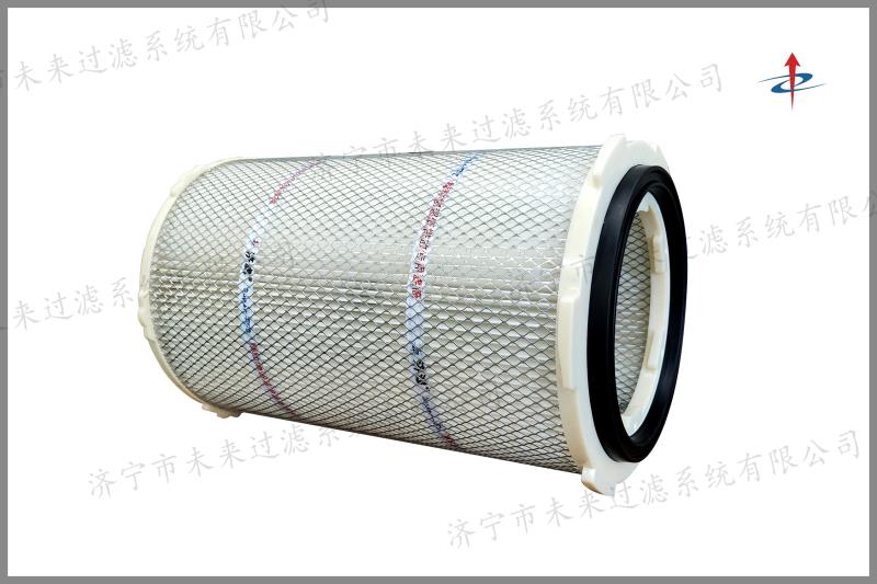 濾筒與滑板連接處采用低硬度高強(qiáng)度發(fā)泡密封膠圈密封，能夠保障無灰塵滲漏，過濾精度可達(dá)到9成