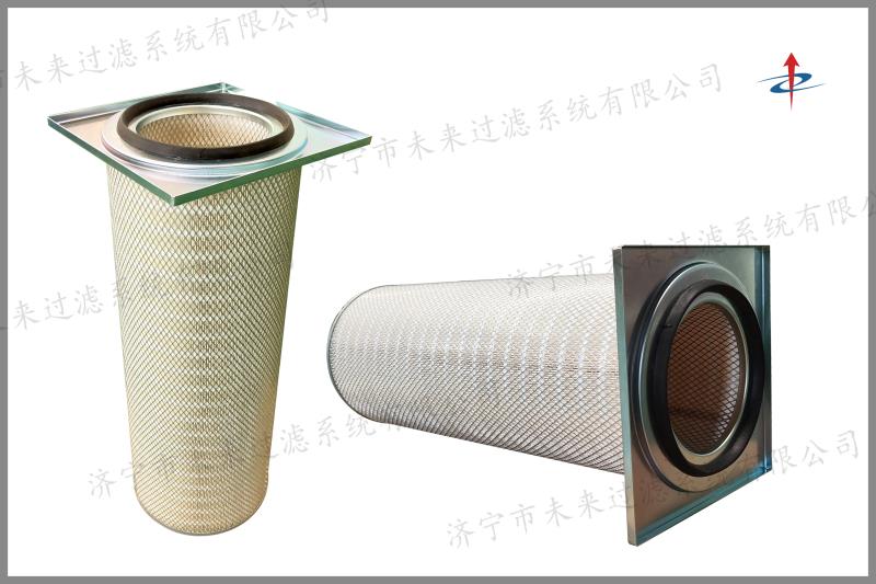 過濾保障了平穩(wěn)的壓差，有效地提高流通風(fēng)量，且該濾筒上下相疊，濾芯元件小，便于安裝
