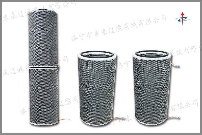 組合式除塵濾筒是一款專用組合式除塵的濾筒系列產(chǎn)品，型號(hào)齊全、種類繁多